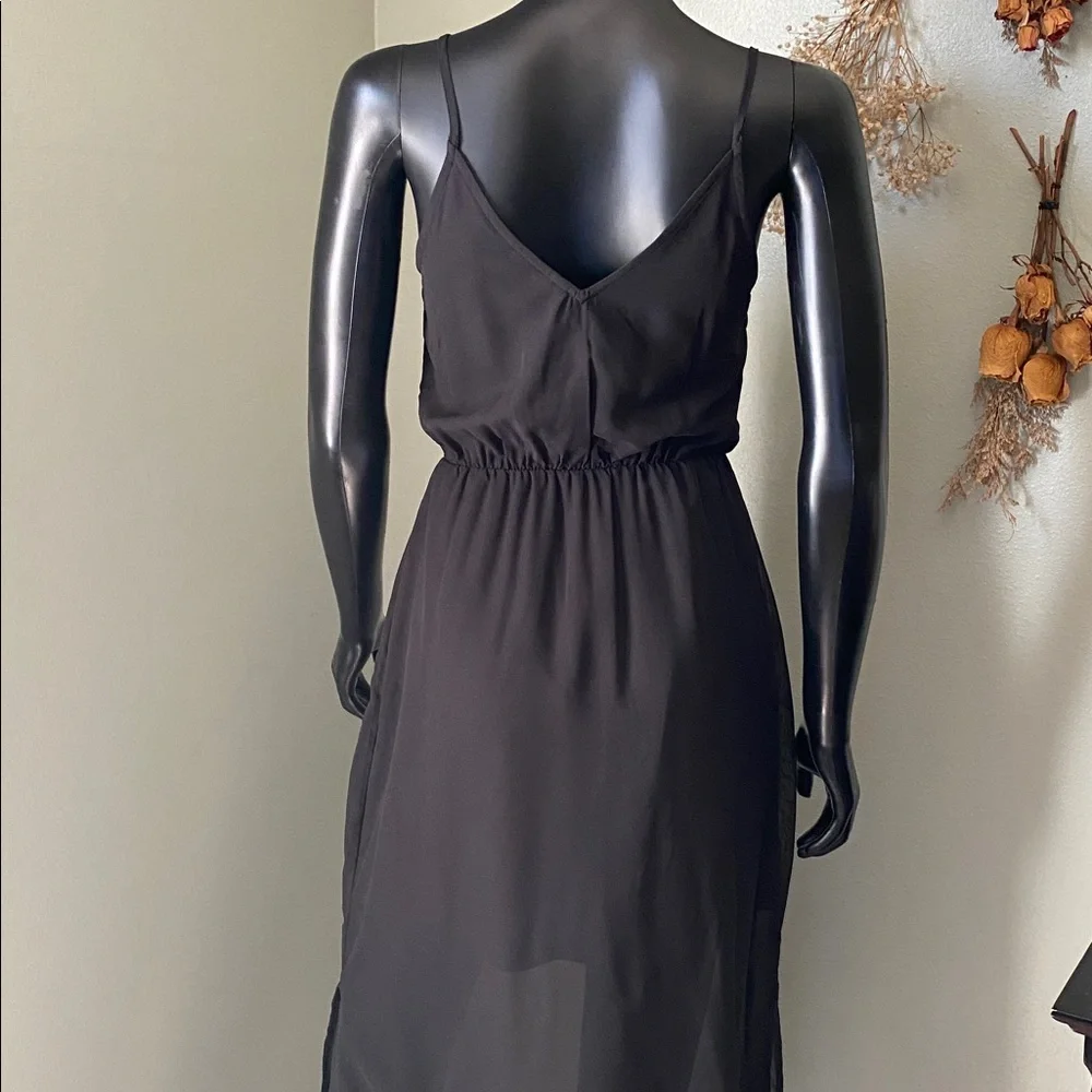 H&M Black Sheer Maxi Dress NWTs